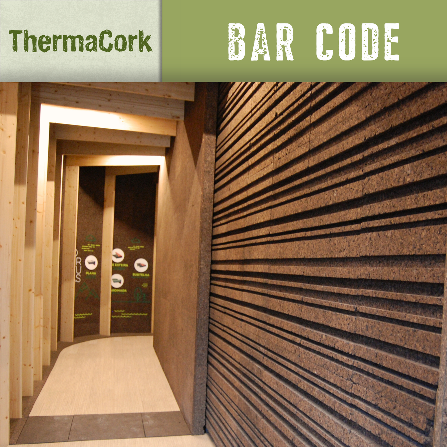 ThermaCork - Barcode Pattern
