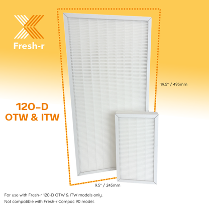 Fresh-r 120-D - Annual Filter MERV 15