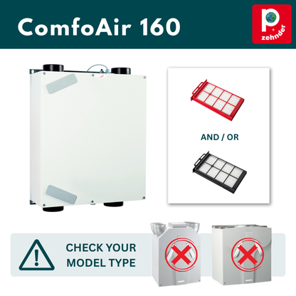 Zehnder ComfoAir 160 Filter - F7 (MERV 13)