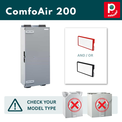 Zehnder ComfoAir 200 Filter - G4 (MERV 7)